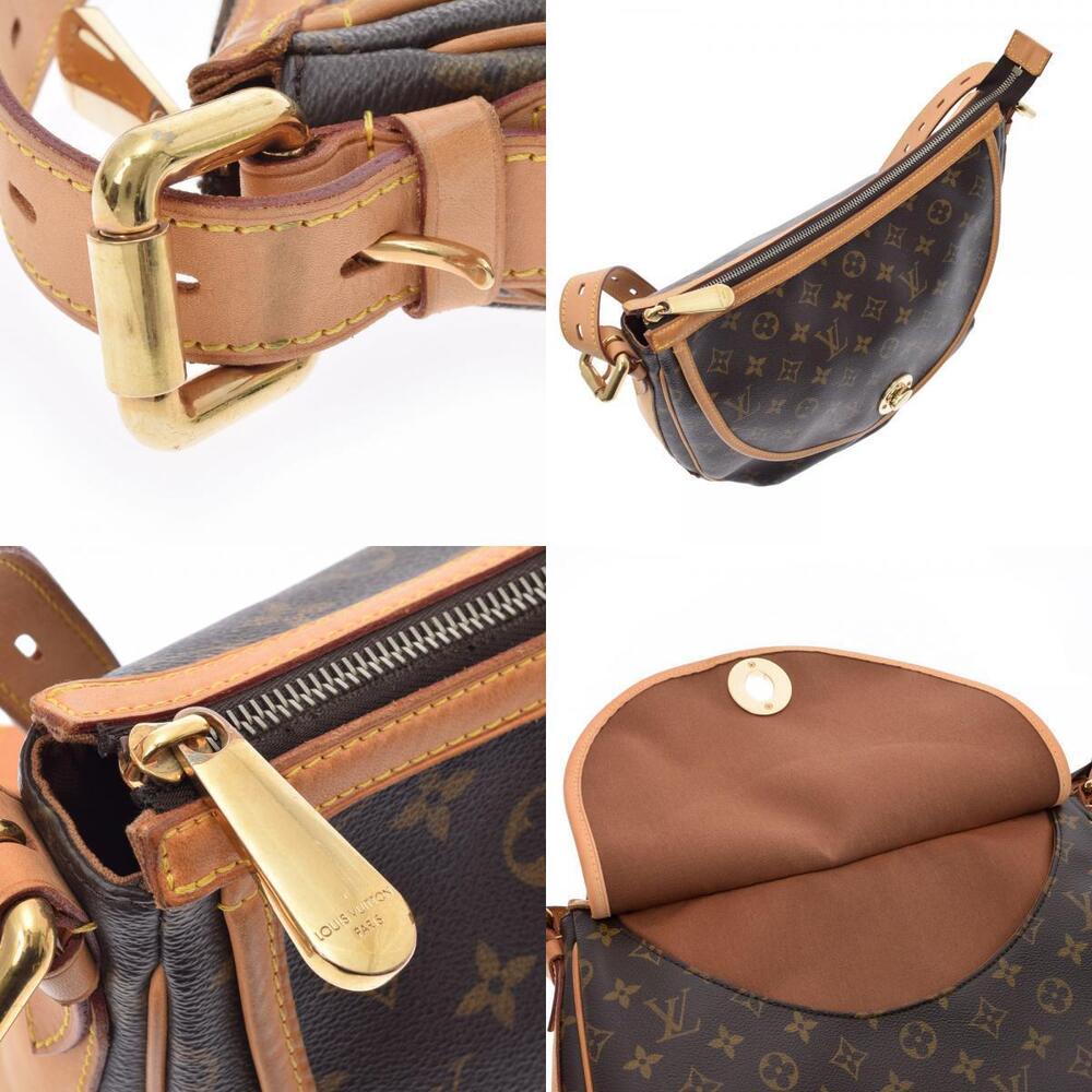 LOUIS VUITTON Monogram Tulum Brown Canvas Hobo Bag - Picture 10 of 11